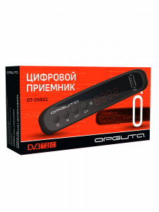 Приставка для цифрового ТВ с Wi-Fi Орбита OT-DVB01